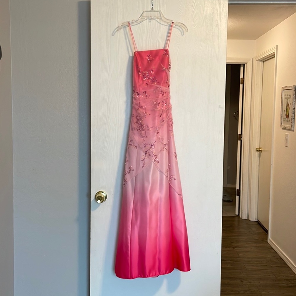 Hot Pink Prom Dress
